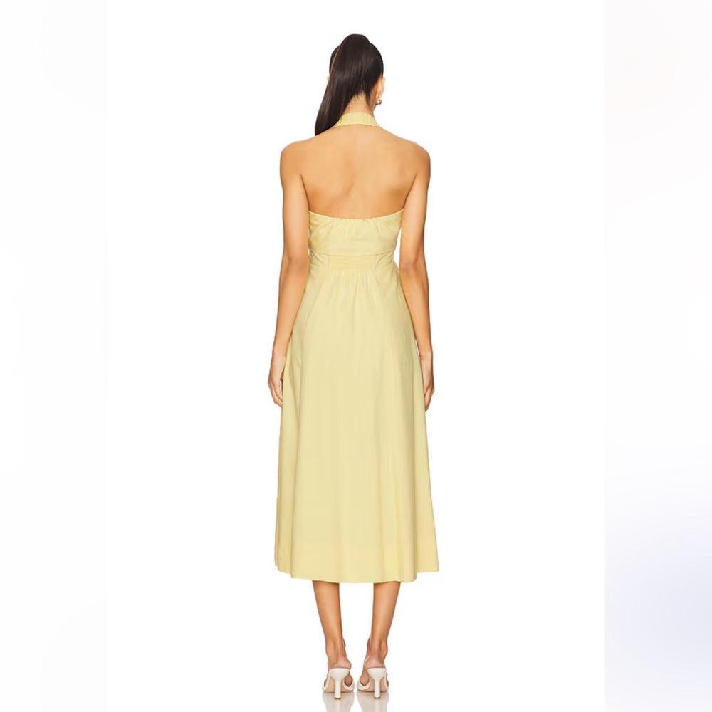 ASTR the label “Katherine” midi dress in yellow - Picture 2 of 6